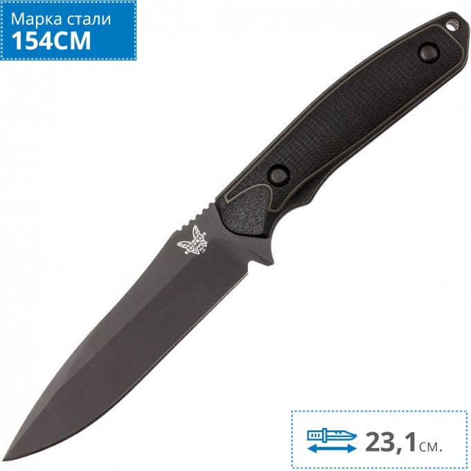 Нож BENCHMADE 167BK PROTAGONIST TANTO BM167BK