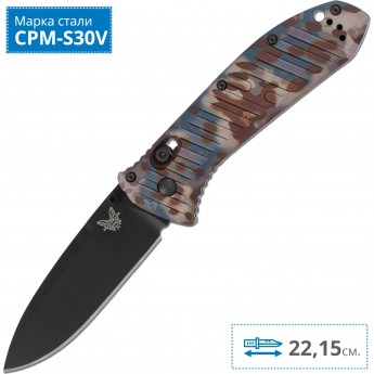 Нож BENCHMADE 570BK-1801 PRESIDIO II