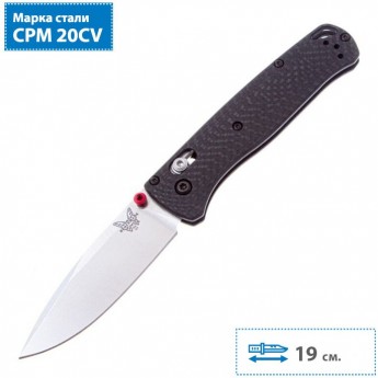Нож BENCHMADE BMCU535-SS-20CV-CF BUGOUT