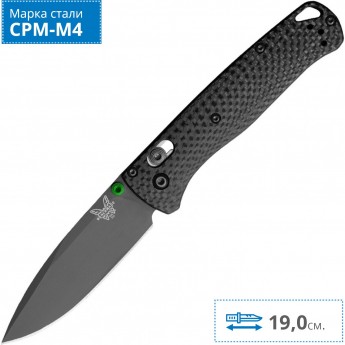 Нож BENCHMADE CU535-BK-M4-CF BUGOUT