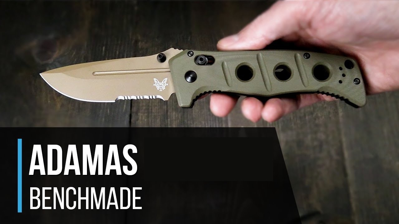 Обзор BENCHMADE ADAMAS. Семейство тактических ножей повышенной прочности