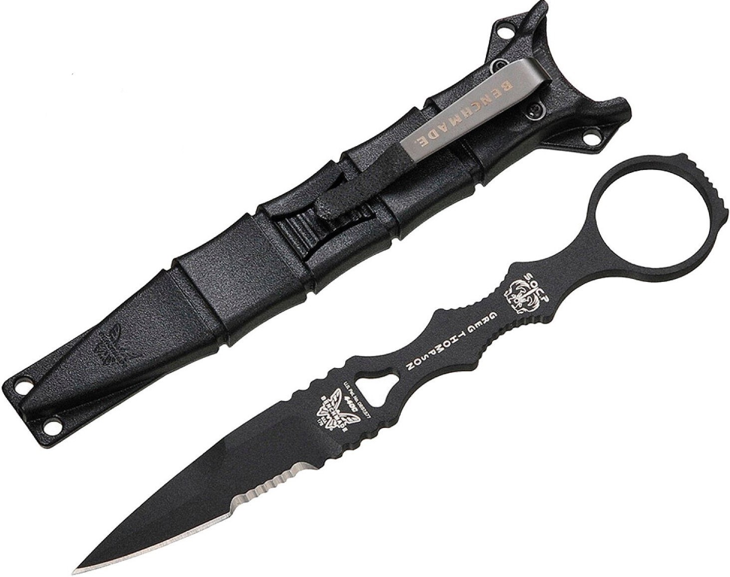 Обзор BENCHMADE SOCP. Коллекция ножей для боя и самозащиты