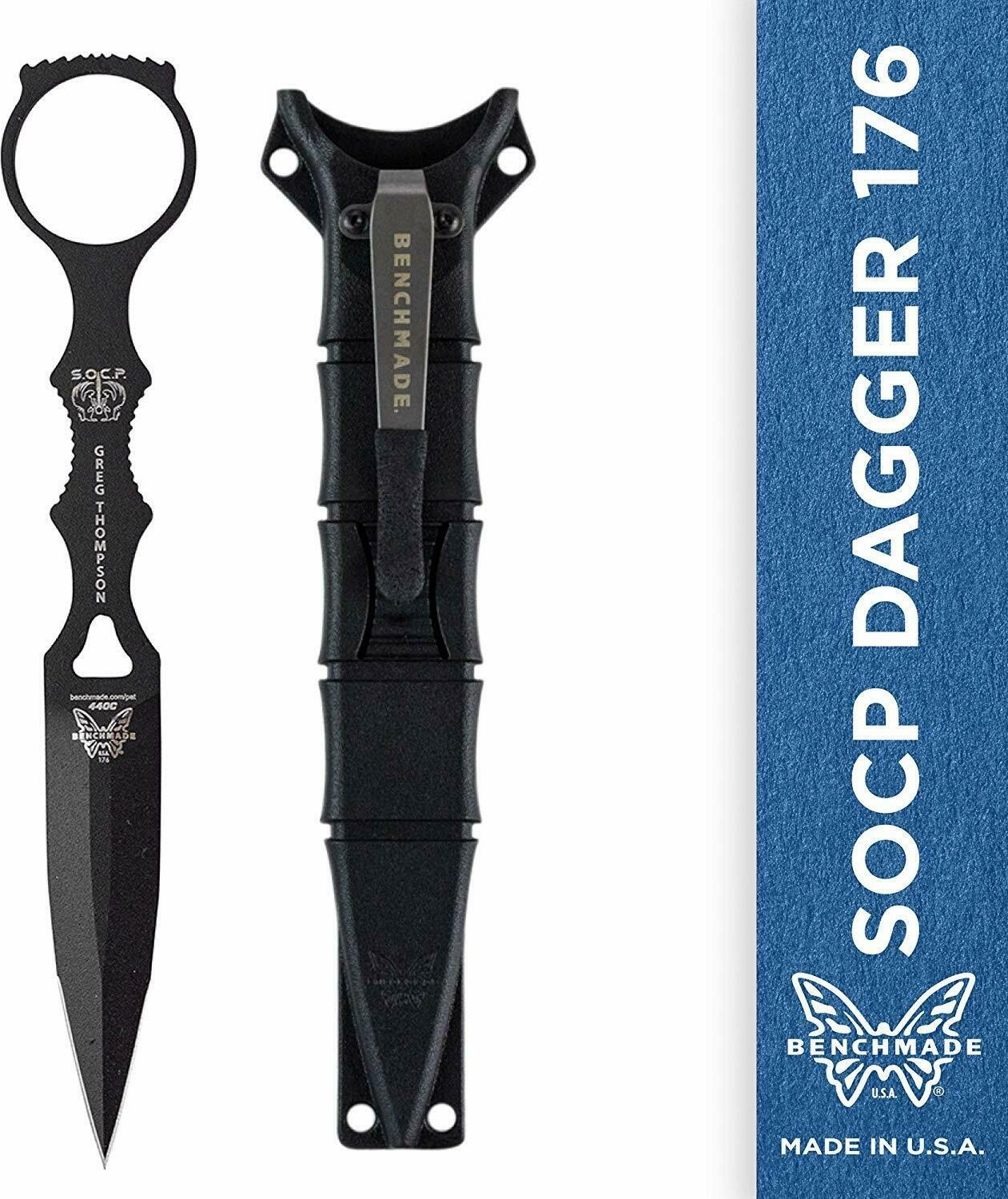 Обзор BENCHMADE SOCP. Коллекция ножей для боя и самозащиты